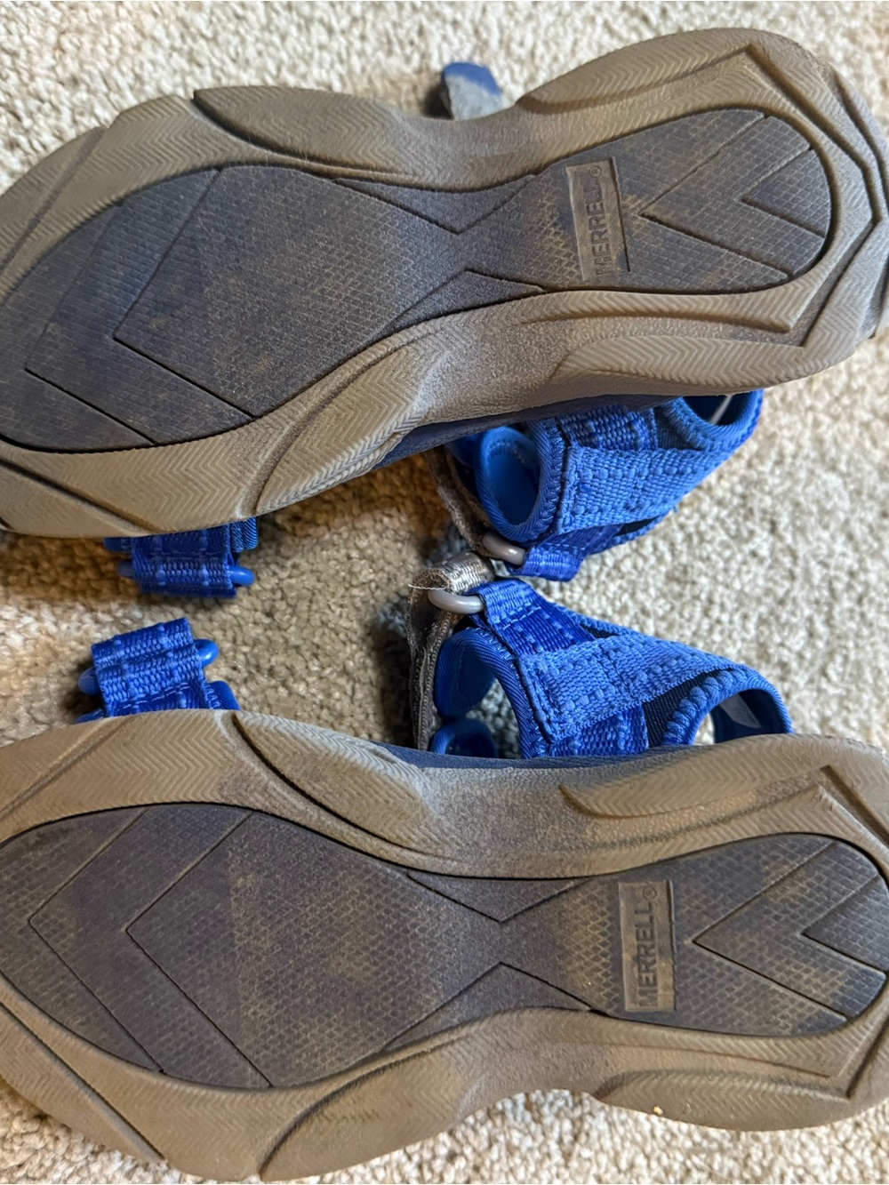 Merrell Kid’s Blue Adjustable Sandals - Picture 4 of 4